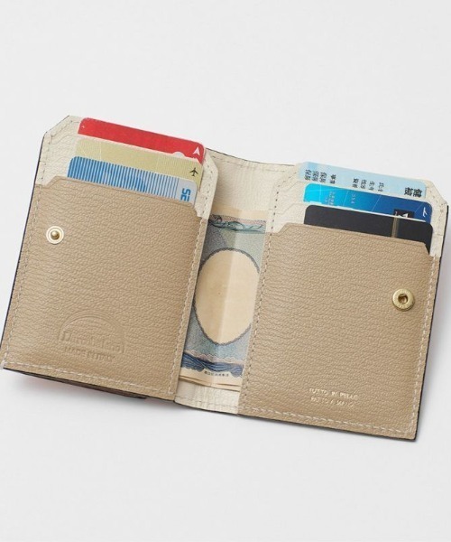 L'arcobaleno（ラルコバレーノ）の「L'arcobaleno（ラルコバレーノ）スマートカードウォレット/LA501（財布・レディース・ホワイト/ベージュ/ピンク系その他3/グレー/ブラック系その他/ミント/モスグリーン/ネイビー・F）」の14枚目の写真