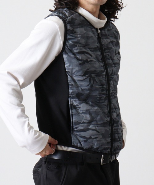 FUNALIVE(ファンアライブ)の「Pinsonic quilt vest / ピンソニックキルトベスト unisex(ダウンベスト・メンズ・ブラック系その他/ブラック・M/L/LL/3L)」の15枚目の写真