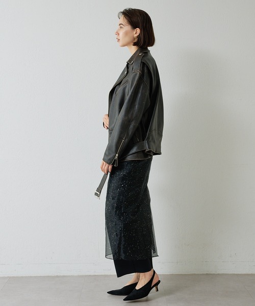 24AWウィムガゼット15th Anniversarレザーライダースジャケット 24AWウィムガゼット15th Anniversarレザーライダースジャケット