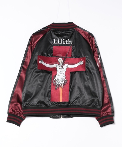 新世紀エヴァンゲリオン 初号機 スカジャン L エヴァンゲリオン 】 初号機始動 エンブロイダリー スカジャン L/3L