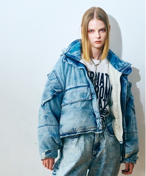 セール】J2128 ボールパディングショートジャケット（ブルゾン）｜RNA