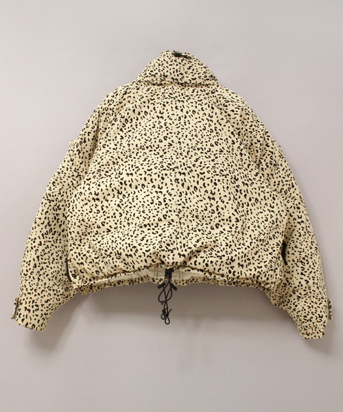 RNA（アールエヌエー）の「J2128 ボールパディングショートジャケット（ブルゾン・レディース・レオパード/ケミカルウォッシュ・MEDIUM）」の10枚目の写真