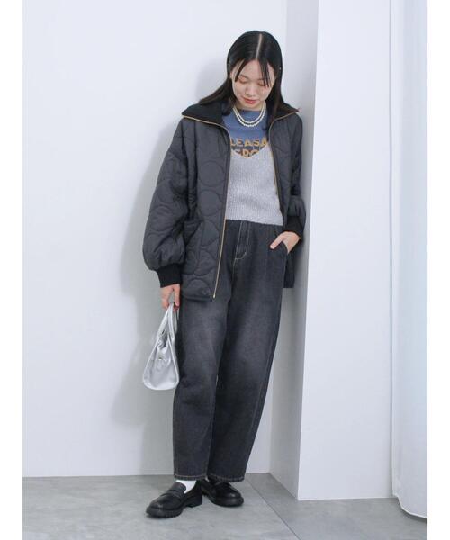 Samansa Mos2 blue(サマンサモスモスブルー)の「ラメニットビスチェ(ニット/セーター・レディース・グレー/ブラック/ベージュ・F)」の10枚目の写真