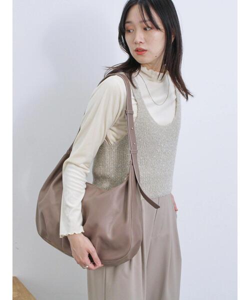 Samansa Mos2 blue(サマンサモスモスブルー)の「ラメニットビスチェ(ニット/セーター・レディース・グレー/ブラック/ベージュ・F)」の21枚目の写真