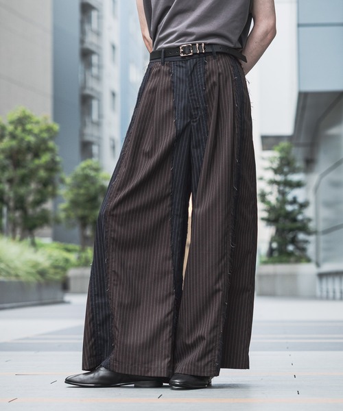 SET UP対応】サイコウチクワイドトラウザー(HARE)（その他パンツ