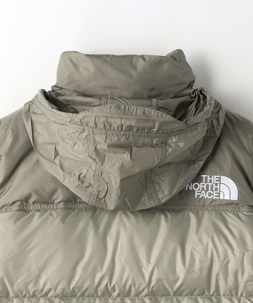 THE NORTH FACE: ヌプシ ダウン ショート ジャケットライトグレー ザ・ノース・フェイス】ショートヌプシジャケット｜2024年モデル