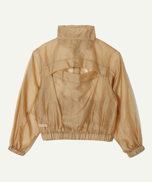 leinwande（ラインヴァンド）の「【leinwande】Short Sheer Blouson