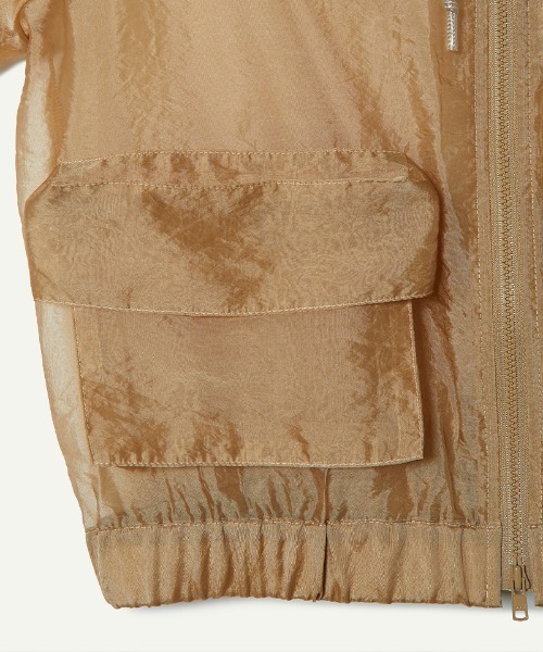 セール】Short Sheer Blouson（ブルゾン）｜leinwande（ラインヴァンド