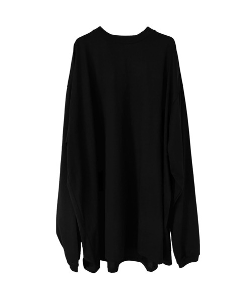 kiehtova（キエトヴァ）の「【kiehtova】BIG LONG TEE KTWR5　※（Tシャツ/カットソー・レディース・ブラック/ホワイト/グレー/グリーン・FREE）」の8枚目の写真
