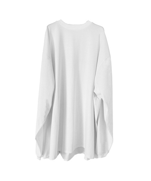 kiehtova（キエトヴァ）の「【kiehtova】BIG LONG TEE KTWR5　※（Tシャツ/カットソー・レディース・ブラック/ホワイト/グレー/グリーン・FREE）」の10枚目の写真