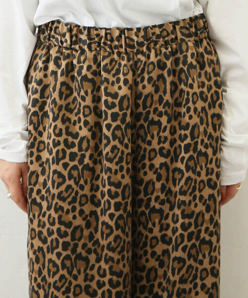 JOURNAL STANDARD LUXE(ジャーナルスタンダード ラックス)の「《追加》レオパードサテン イージーパンツ(その他パンツ・レディース・チャコールグレー/キャメル・FREE)」の18枚目の写真