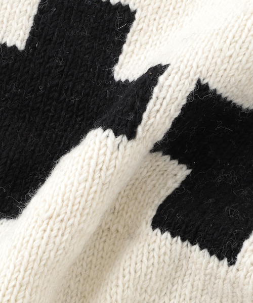 セール】【MacMahon Knitting Mills 】 +【Niche.】 Crew Neck Knit