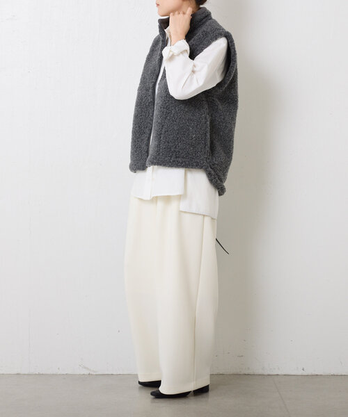 COLD BREAKER（コールドブレーカー）の「COLD BREAKER/ハイネックベスト（ベスト・レディース・グレー・MEDIUM）」の10枚目の写真