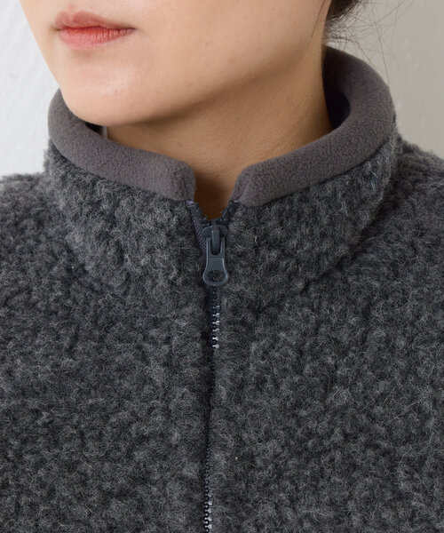 COLD BREAKER（コールドブレーカー）の「COLD BREAKER/ハイネックベスト（ベスト・レディース・グレー・MEDIUM）」の15枚目の写真