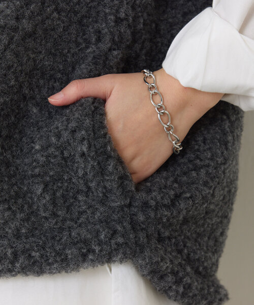 COLD BREAKER（コールドブレーカー）の「COLD BREAKER/ハイネックベスト（ベスト・レディース・グレー・MEDIUM）」の17枚目の写真