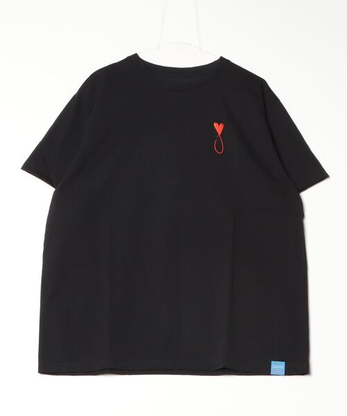 MAISON HONORE（メゾンオノレ）の「Tiphanie T-shirt（Tシャツ/カットソー・メンズ・ホワイト×イエロー/ブラック×イエロー/ホワイト×レッド/ホワイト×ブルー/ブラック×ブルー/ブラック系その他/ブラック×レッド・X-SMALL/X-LARGE/XX-LARGE/LARGE/MEDIUM）」の5枚目の写真