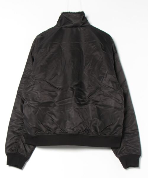 おしゃれスタ(オシャレスタ)の「Vintage-like heavy nylon twill B-15 flight jacket/ヴィンテージライク ヘビーナイロンツイル B-15 フライトジャケット(MA-1・メンズ・カーキ/ブラック・XL/L/M)」の16枚目の写真