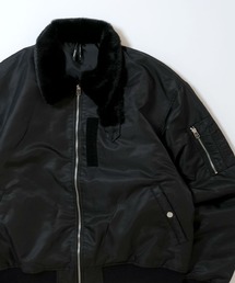 Vintage-like heavy nylon twill B-15 flight jacket/ヴィンテージライク ヘビーナイロンツイル B-15 フライトジャケット