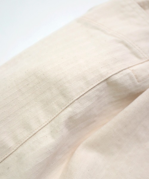 Brocante ブロカント／へリンボンブトンカーゴスカート／ベージュ imgrc0091740910.jpg