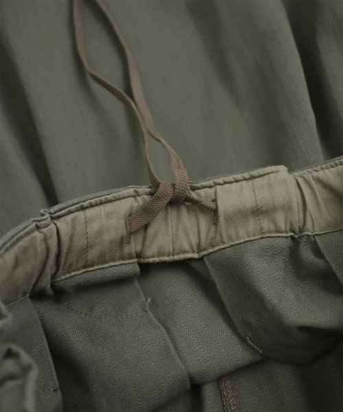 Brocante / ブロカント] ヘリンボン ブトンカーゴスカート