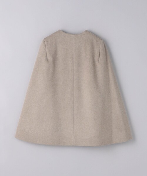 united arrows ショートケープコート ベージュ ショート ケープコート