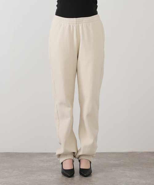 ndx(エヌディーエックス)の「【NDX/エヌディーエックス】SWEAT PANTS(スウェットパンツ・レディース・アイボリー・FREE)」の8枚目の写真