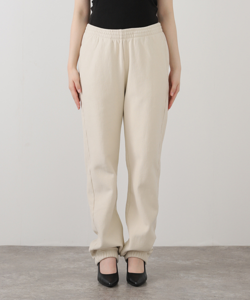 ndx(エヌディーエックス)の「【NDX/エヌディーエックス】SWEAT PANTS(スウェットパンツ・レディース・アイボリー・FREE)」の9枚目の写真