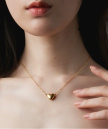Os accessory（オズアクセサリー）の「Os　-オズ-　ハートモチーフマグネッド ネックレス（ネックレス）」