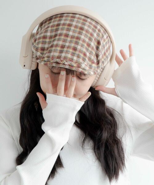 WEGO（ウィゴー）の「WEGO/チェックハンチング（ハンチング/ベレー帽・レディース・ブルー系その他2/イエロー系その他3/レッド系その他2/ホワイト系その他2・FREE）」の2枚目の写真