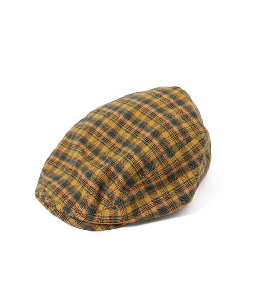 WEGO（ウィゴー）の「WEGO/チェックハンチング（ハンチング/ベレー帽・レディース・ブルー系その他2/イエロー系その他3/レッド系その他2/ホワイト系その他2・FREE）」の11枚目の写真