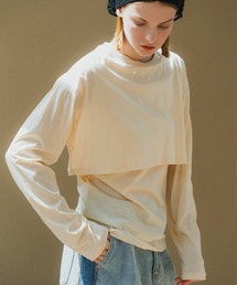 「WHYTO. / ホワイト」 LAYERED SET TEE