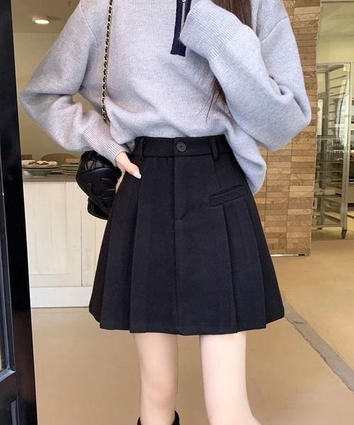 CELINE プリーツミニスカート アウトレット】【ラスト1点】CELINE セリーヌ プリーツスカート