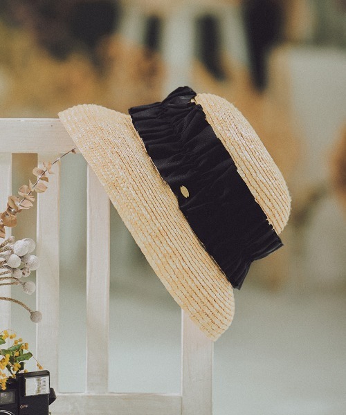 セール】ギャザーリボンカサブランカ（ハット）｜JENNE（ジェンヌ）の