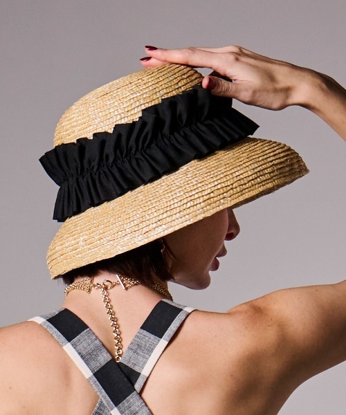 セール】ギャザーリボンカサブランカ（ハット）｜JENNE（ジェンヌ）の