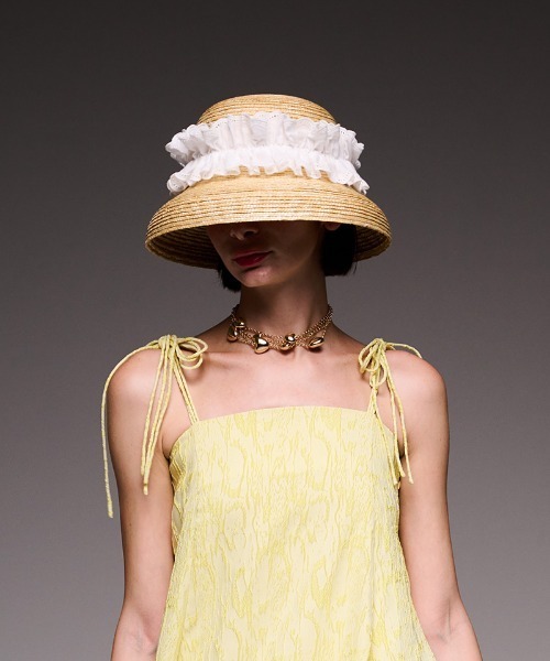 セール】ギャザーリボンカサブランカ（ハット）｜JENNE