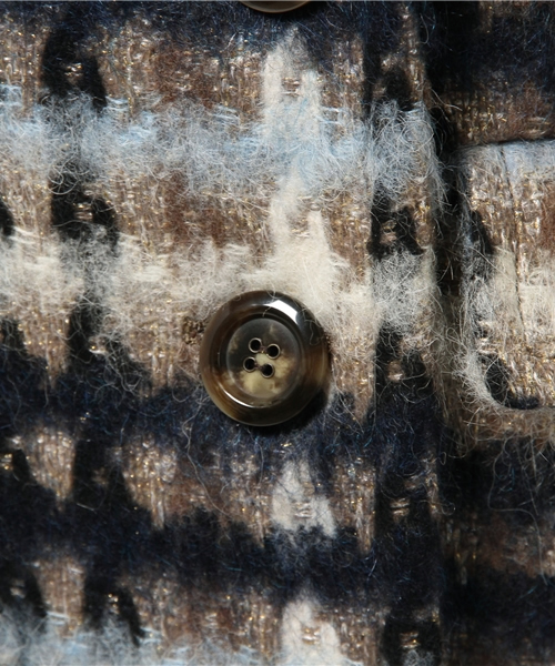 GRACE CONTINENTAL（グレースコンチネンタル）の「ファー衿ラメ