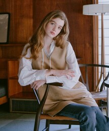 green label relaxing | スウェードライク ベスト(ベスト)