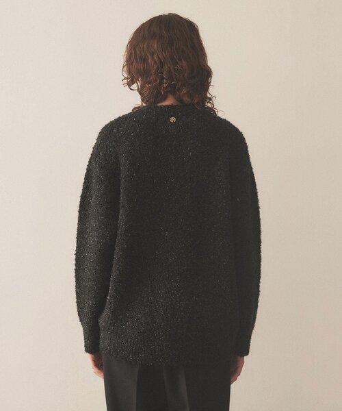 cloenc（クロエンス）の「◆【手洗い可】ブークレラメニットプルオーバー（ニット/セーター・レディース・ブラック/グレー/ピンク/アイボリー・02）」の20枚目の写真