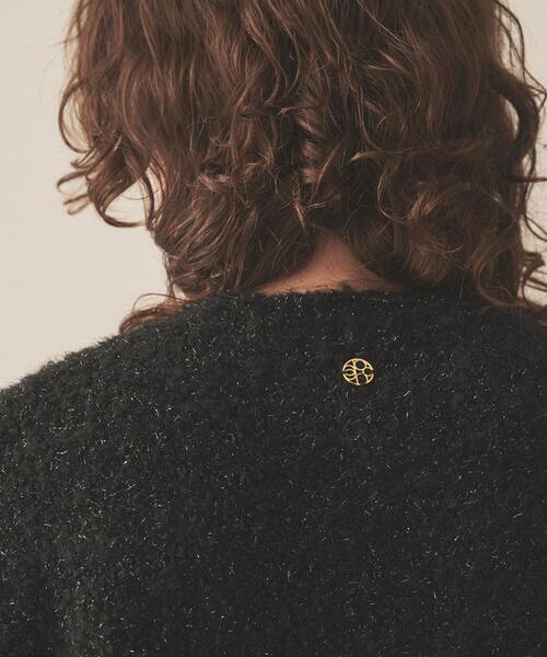 cloenc（クロエンス）の「◆【手洗い可】ブークレラメニットプルオーバー（ニット/セーター・レディース・ブラック/グレー/ピンク/アイボリー・02）」の22枚目の写真