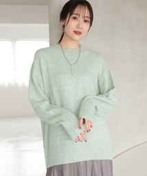 GLOBAL WORK | フワフワHugmeスタンド/115922(ニット/セーター)