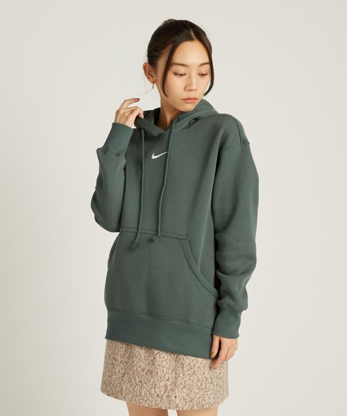 韓国 [NIKE] スポーツウェアフリースオーバーフード (Green) NIKE ナイキ フリースジャケット メンズ スポーツウェア クラブ