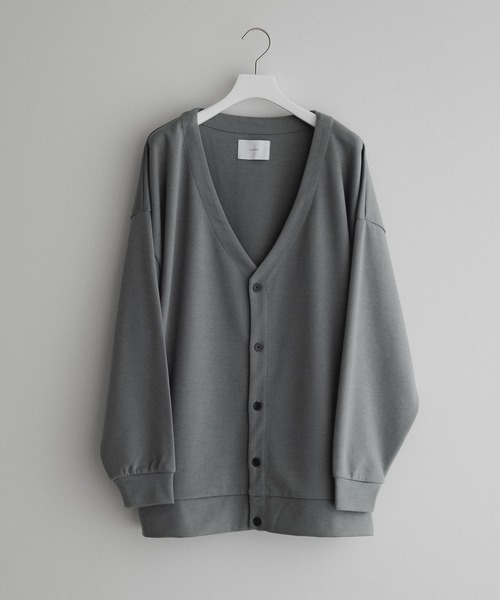 remer（リメール）の「loose relax cardigan / ルーズリラックスカーディガン（カーディガン/ボレロ・メンズ・ブラック/イエロー/サックスブルー・SMALL/X-SMALL/LARGE/MEDIUM）」の3枚目の写真
