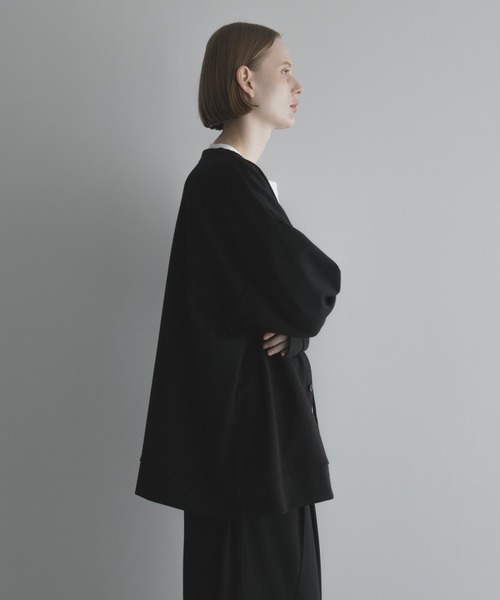 remer（リメール）の「loose relax cardigan / ルーズリラックスカーディガン（カーディガン/ボレロ・メンズ・ブラック/イエロー/サックスブルー・SMALL/X-SMALL/LARGE/MEDIUM）」の5枚目の写真