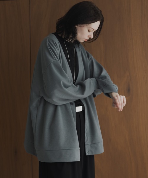remer（リメール）の「loose wool blend over cardigan / ルーズ