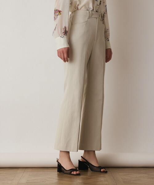 Diagram（ダイアグラム）の「ストレッチフレアパンツ（その他パンツ・レディース・ベージュ/レッド/ブラック・36/38）」の3枚目の写真