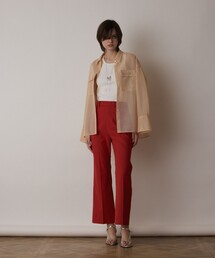 ストレッチフレアパンツ