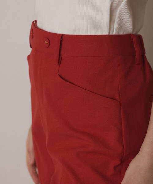 Diagram（ダイアグラム）の「ストレッチフレアパンツ（その他パンツ・レディース・ベージュ/レッド/ブラック・36/38）」の8枚目の写真