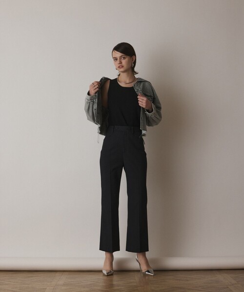 Diagram（ダイアグラム）の「ストレッチフレアパンツ（その他パンツ・レディース・ベージュ/レッド/ブラック・36/38）」の20枚目の写真