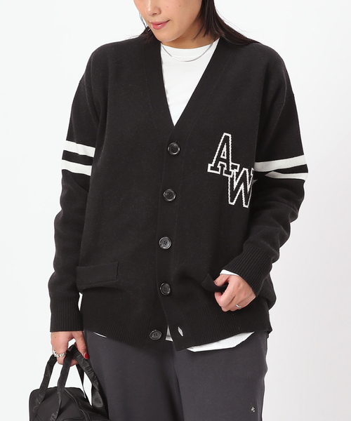 St.Johns 3rd club（セントジョンズサードクラブ）の「【St.Johns 3rd Club】OKLAHOMA CITY cardigan（ニット/セーター・レディース・グレー/ブラック系その他・FREE）」の5枚目の写真