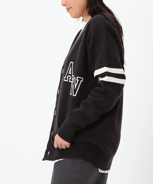 St.Johns 3rd club（セントジョンズサードクラブ）の「【St.Johns 3rd Club】OKLAHOMA CITY cardigan（ニット/セーター・レディース・グレー/ブラック系その他・FREE）」の4枚目の写真